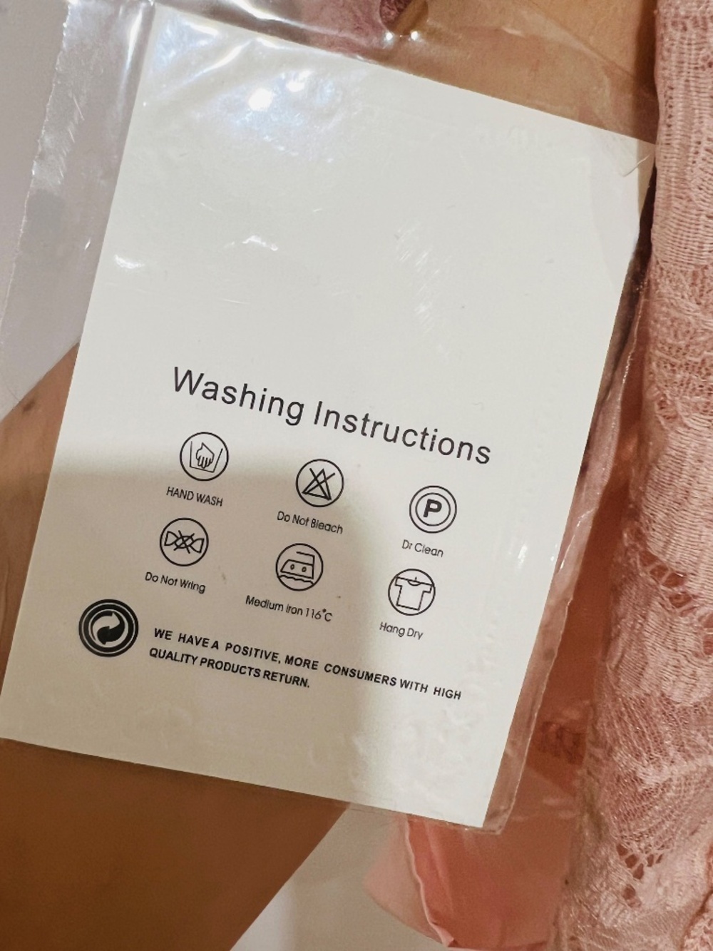 NWT Modern Pink Lace Qipao Cheongsam Dress | Chinese Size M (Fits US XS/S) - Picture 9 of 12